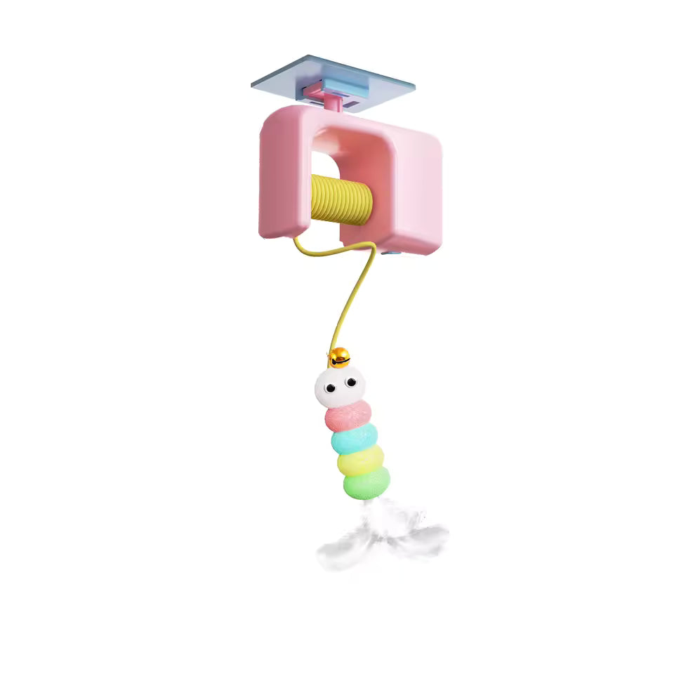 Cats Toys Pet Stress Relief Rechargeable Hanging Automatic Electric Flying Bird