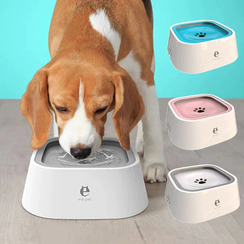Non-wet Mouth Dog Bowl, Floating Bowl, Anti-overturning